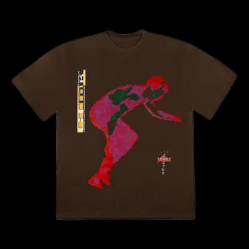 Travis Scott Digital T-shirt 'Brown'