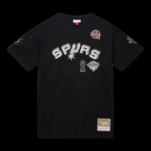 Mitchell & Ness x NBA San Antonio Spurs HOF T-Shirt 'Tony Parker 9'