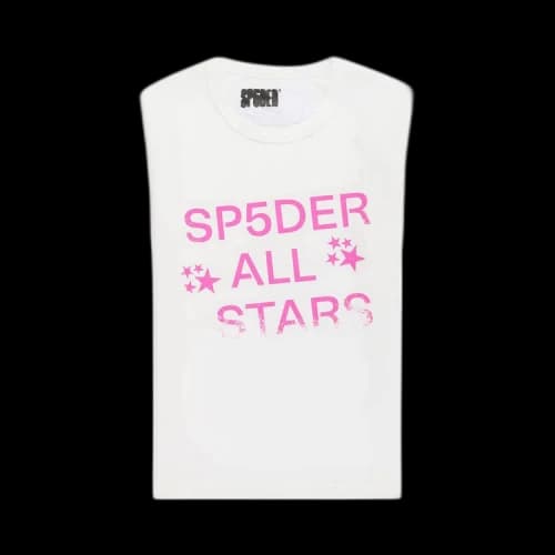 Sp5der All Star Baby Tee 'White'