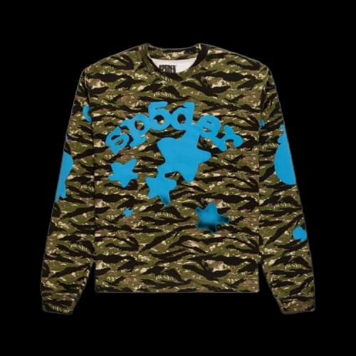 Sp5der Beluga Long-Sleeve 'Tiger Camo'