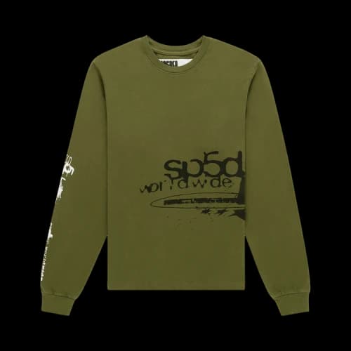 Sp5der Pure Energy Long-Sleeve 'Chive'