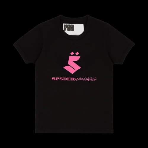 Sp5der 5uki Baby Tee 'Black'