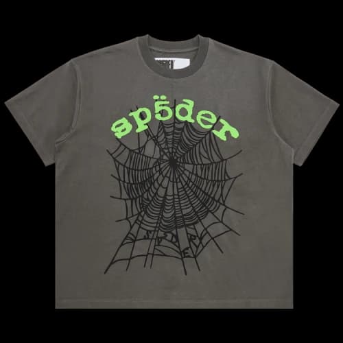 Sp5der OG Web V2 Tee 'Slate Grey'