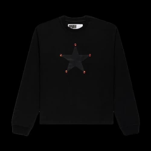 Sp5der Pornstar Longsleeve Tee 'Black'