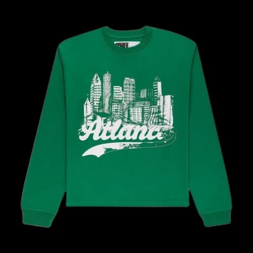 Sp5der Copper Cove Long Sleeve Tee 'Kelly Green'