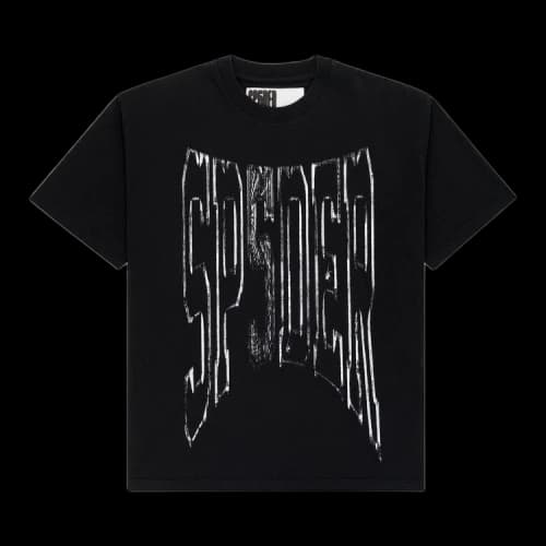 Sp5der Diffused Collegiate Tee 'Black'
