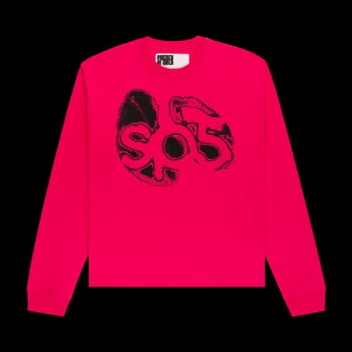 Sp5der Sp5 Bubble Longsleeve 'Pink'
