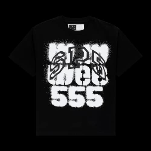 Sp5der Sp555 Tee 'Black'
