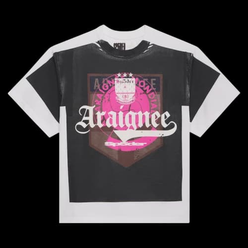 Sp5der Overprint Araignee Tee 'Black'