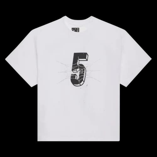 Sp5der Pavouk Rhinestone Tee 'White'