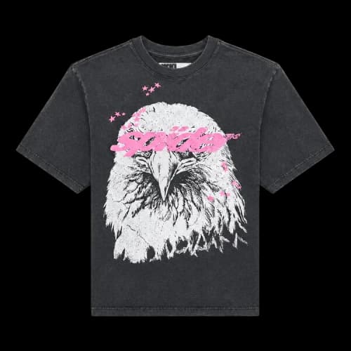 Sp5der Screaming Eagle Tee 'Onyx'