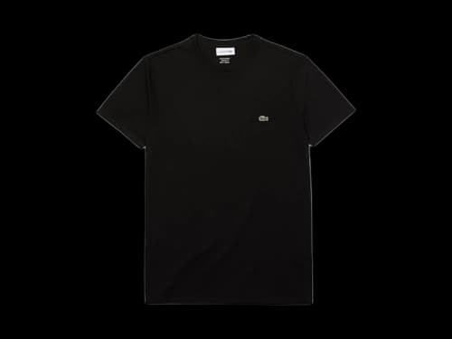 Lacoste Cotton Pima T-shirt Black