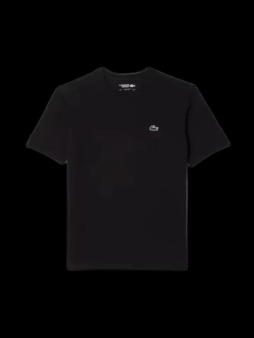 Lacoste Ultra Dry Cotton Sport T-shirt Black