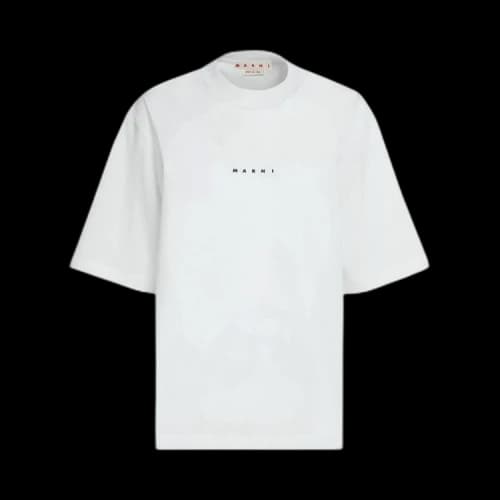 Marni Short-Sleeve T-Shirt 'Lily White'