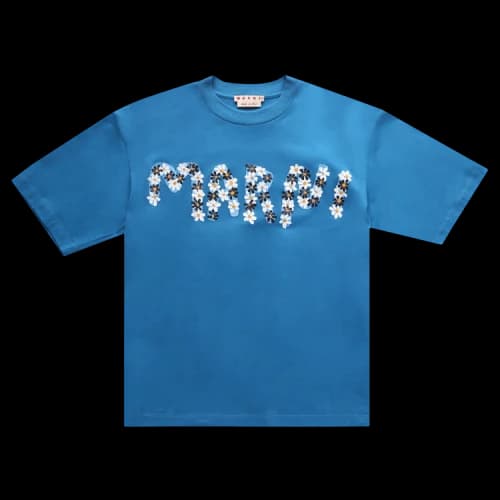 Marni Daisy Logo Tee 'Royal'
