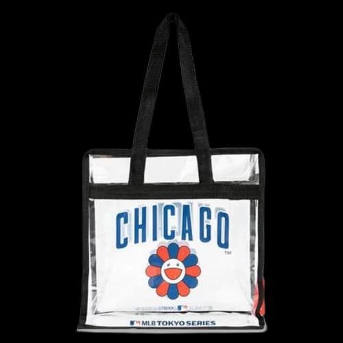 Takashi Murakami x MLB World Tour Tokyo Series 2025 Cubs Tote Bag 'Red'