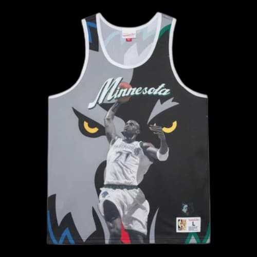 Mitchell & Ness x NBA Minnesota Timberwolves Sublimated Player Tank 'Kevin Garnett'