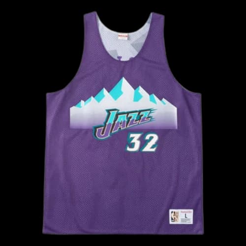 Mitchell & Ness NBA Reversible Mesh Tank Utah Jazz Karl Malone