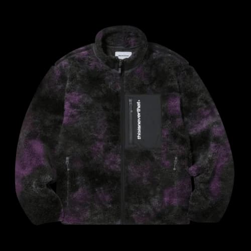 thisisneverthat SP Boa Fleece Jacket 'Purple'