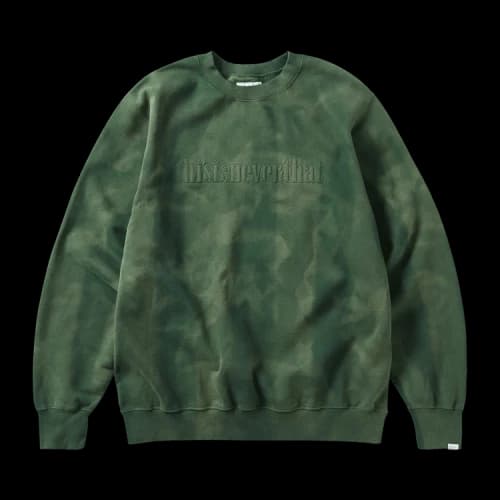 thisisneverthat Sun Faded Crewneck 'Forest'