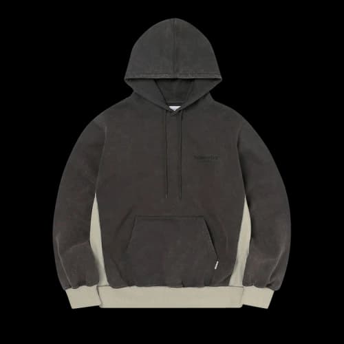 thisisneverthat Side Paneled Hoodie 'Charcoal'