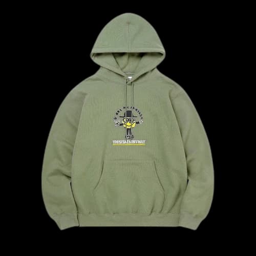 thisisneverthat Goodman Hooded Sweatshirt 'Light Olive'