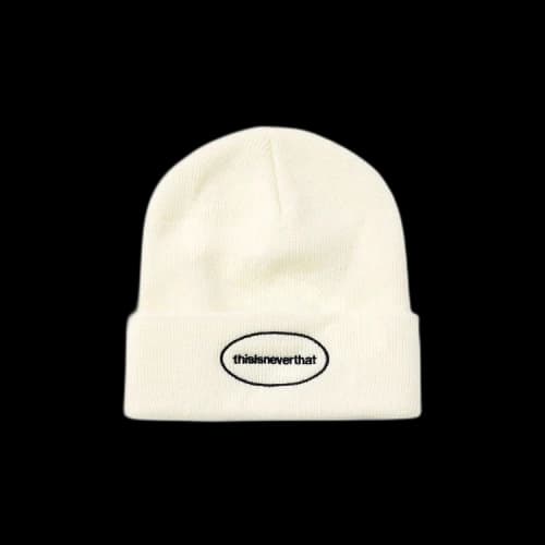 thisisneverthat ET Logo Beanie 'Ivory'