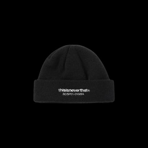 thisisneverthat T-Logo Short Beanie 'Black'