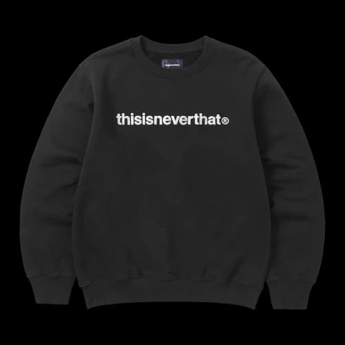 thisisneverthat T-Logo Crewneck 'Black'