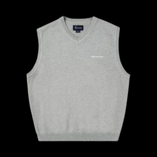 thisisneverthat T Logo Knit Vest 'Grey'