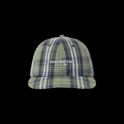 thisisneverthat Cordura Check L Logo Cap 'Khaki'