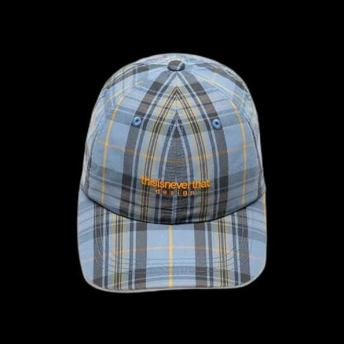 thisisneverthat Cordura Check L Logo Cap 'Slate'