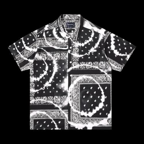thisisneverthat Bandana Short-Sleeve Shirt 'Black'