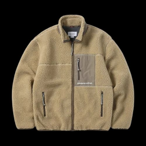 thisisneverthat SP Sherpa Fleece Jacket 'Beige'