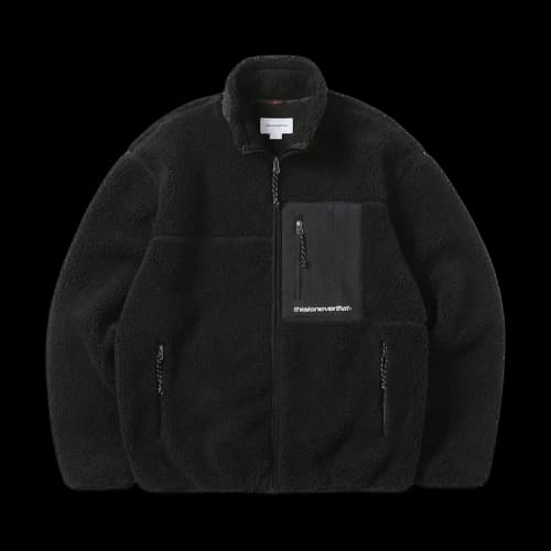 thisisneverthat SP Sherpa Fleece Jacket 'Black'