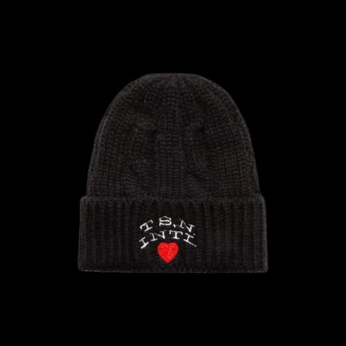 thisisneverthat T.S.N. Heart Beanie 'Black'