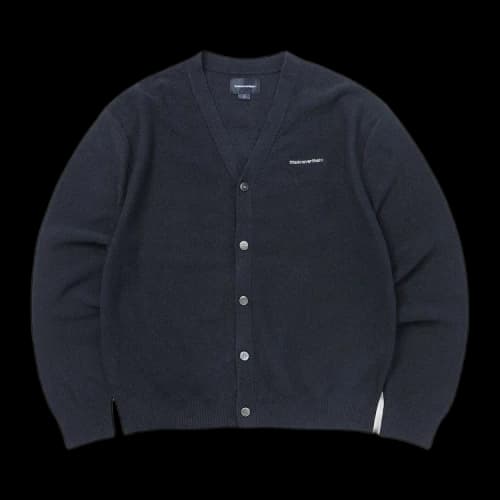 thisisneverthat T-Logo Boucle Cardigan 'Navy'
