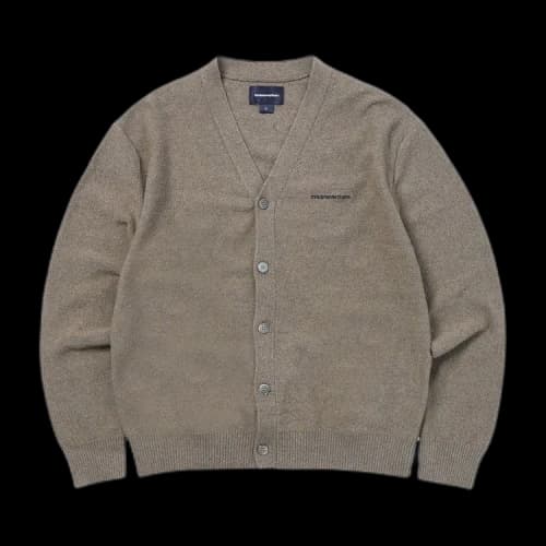 thisisneverthat T-Logo Boucle Cardigan 'Taupe'