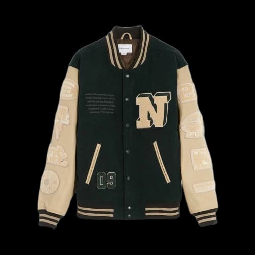 thisisneverthat Records Varsity Jacket 'Green'