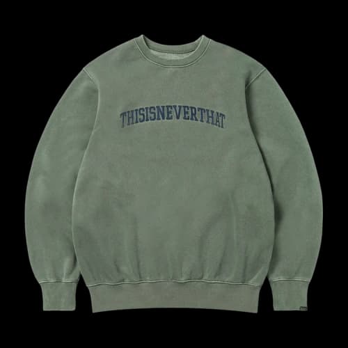 thisisneverthat Arch Logo Crewneck 'Forest'
