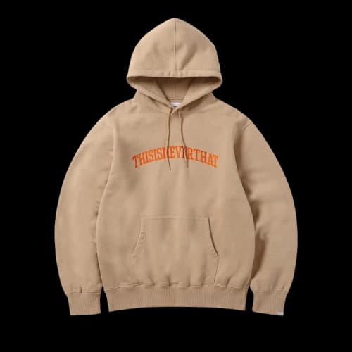 thisisneverthat Arch Logo Hoodie 'Beige'