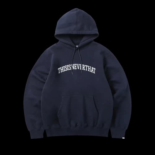 thisisneverthat Arch Logo Hoodie 'Navy'