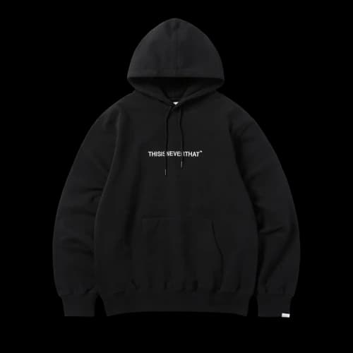 thisisneverthat CPT Logo Hoodie 'Black'