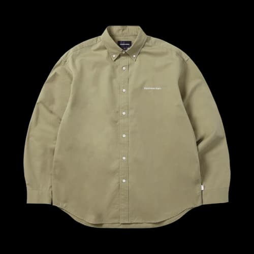 thisisneverthat T-Logo Twill Shirt 'Beige'