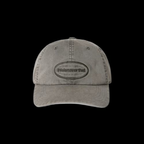 thisisneverthat Overdyed E/T-Logo Cap 'Charcoal'
