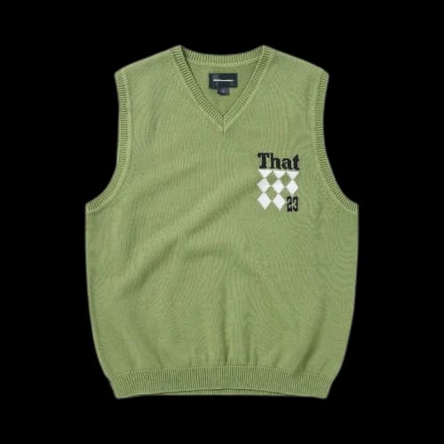 thisisneverthat That Knit Vest 'Green'