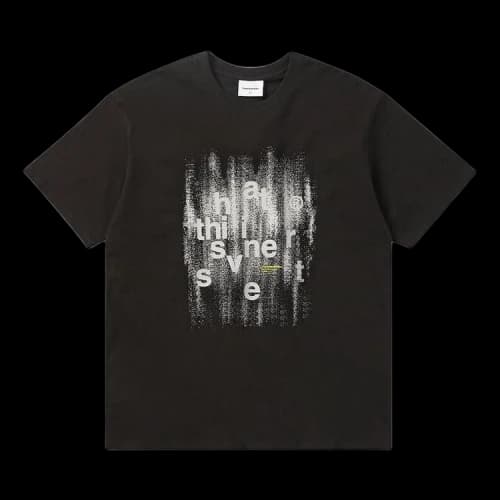 thisisneverthat Brushed Paint T-Shirt 'Black'