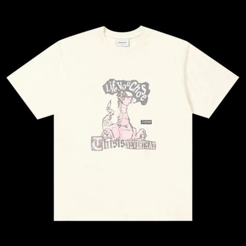 thisisneverthat Old Dragon T-Shirt 'Ivory'