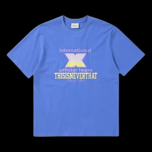thisisneverthat X-INTL.T-Shirt 'Ultramarine'