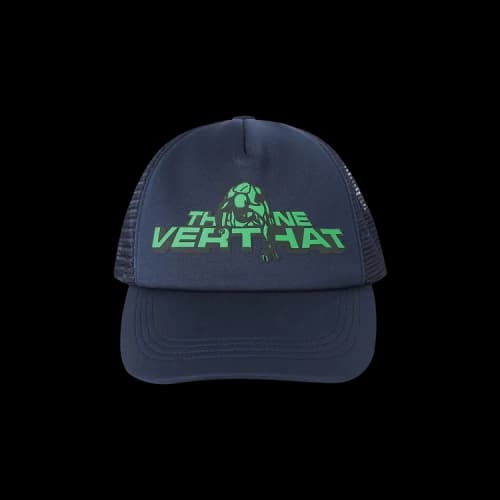 thisisneverthat First Man Title Mesh Trucker Cap 'Blue'